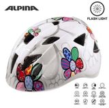 ALPINA Cyklistická prilba Ximo Flash biela-kvietky Veľkosť : S