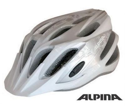 ALPINA Cyklistická prilba Tour 2.0 strieborno-biela Veľkosť : L, silver-white