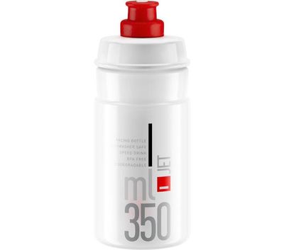 Fľaša ELITE JET 350ml červené logo