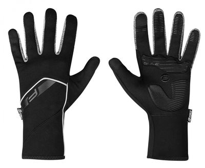 FORCE rukavice GALE softshell, jar - jeseň, čierne XL
