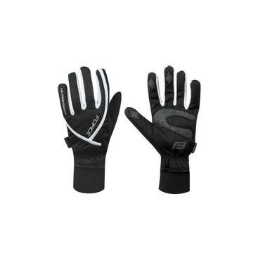 FORCE Zimné rukavice ULTRA TECH čierno-biele M