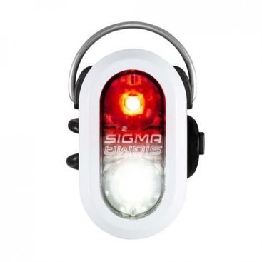 SIGMA Blikačka MICRO DUO, dual LED biela, 2 LED