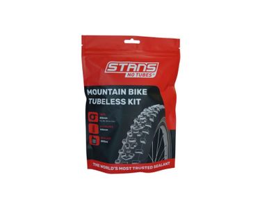 STAN’S NOTUBES MTB Sada pre bezdušové pneumatiky - tmel 200ml, vložka 30mm, 44mm ventilka (2ks)
