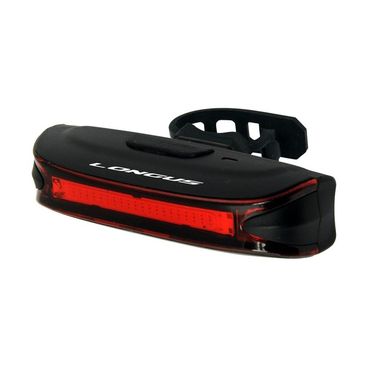 Svetlo LONGUS zadné CHIP 20LED 5f USB, 65lm, Farba čierna